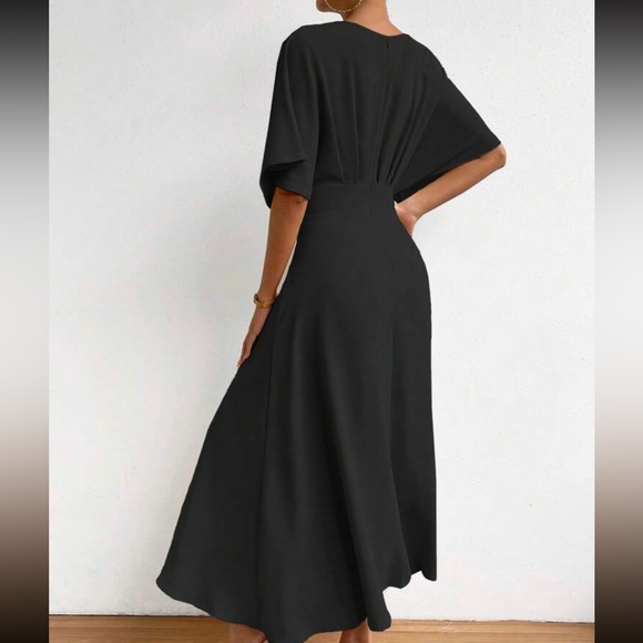 Boho batwing sleeve A line dress - Picture 3 of 5